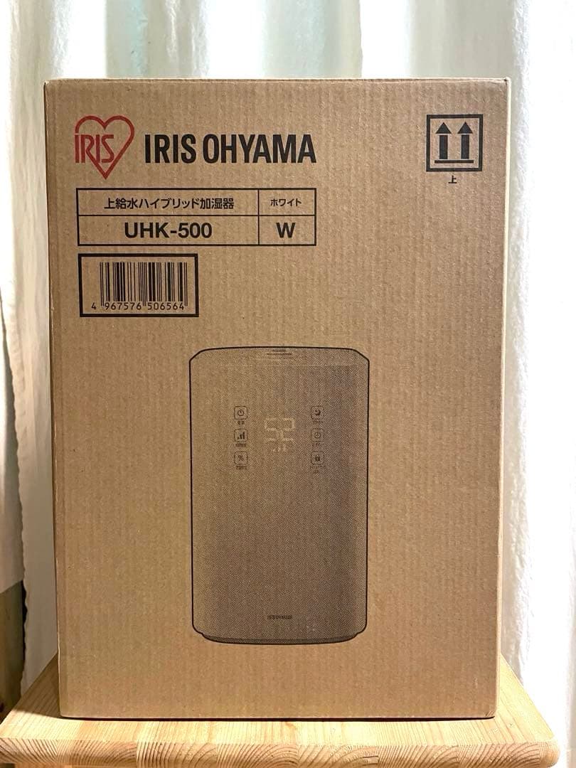 IRIS OHYAMA 加湿器 UHK-500 ホワイト