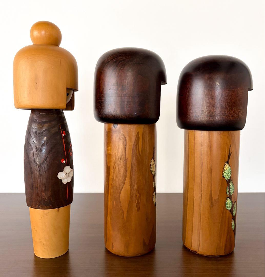 卯三郎 創作 こけし セット まとめ まとめて レトロ 可愛い kokeshi