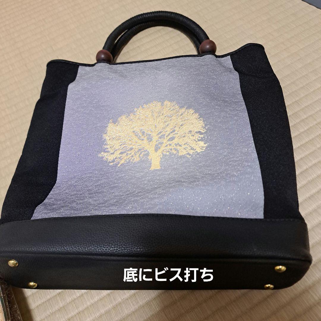 mama4　古帛紗2枚 　和装トートバッグ　名物裂など2個