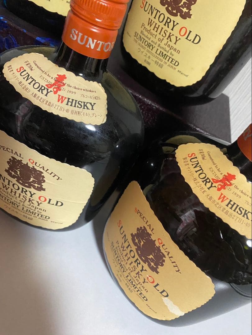 サントリーオールド　特級　ウイスキー 5本セット　古酒