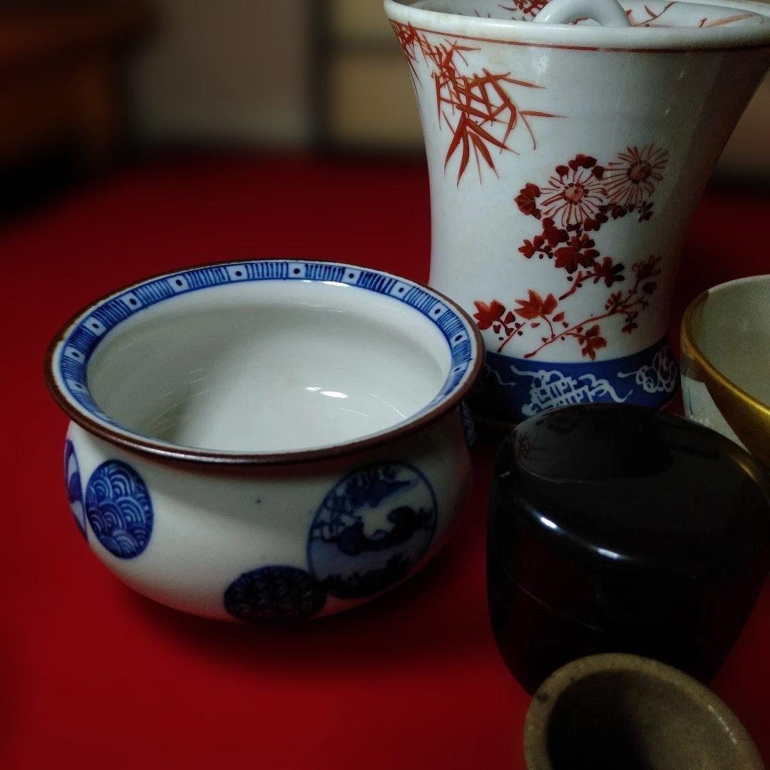 お稽古用　茶道具六点