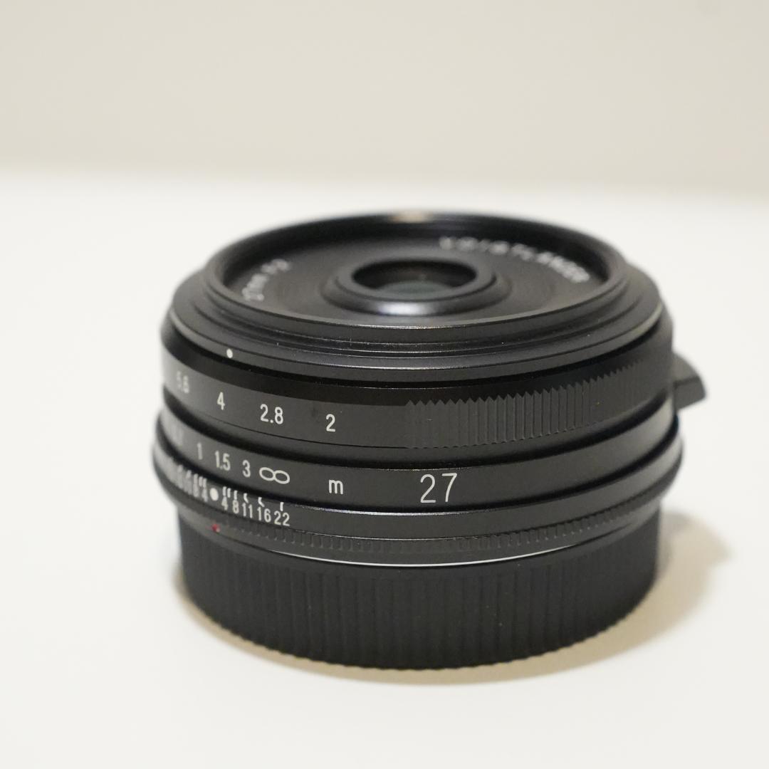 【美品】　Voigtländer Ultron 27mm F2 Xマウント