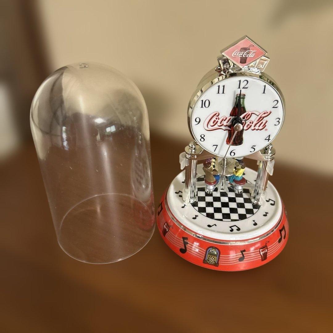 値下げ　Coca-Cola ドーム型置時計