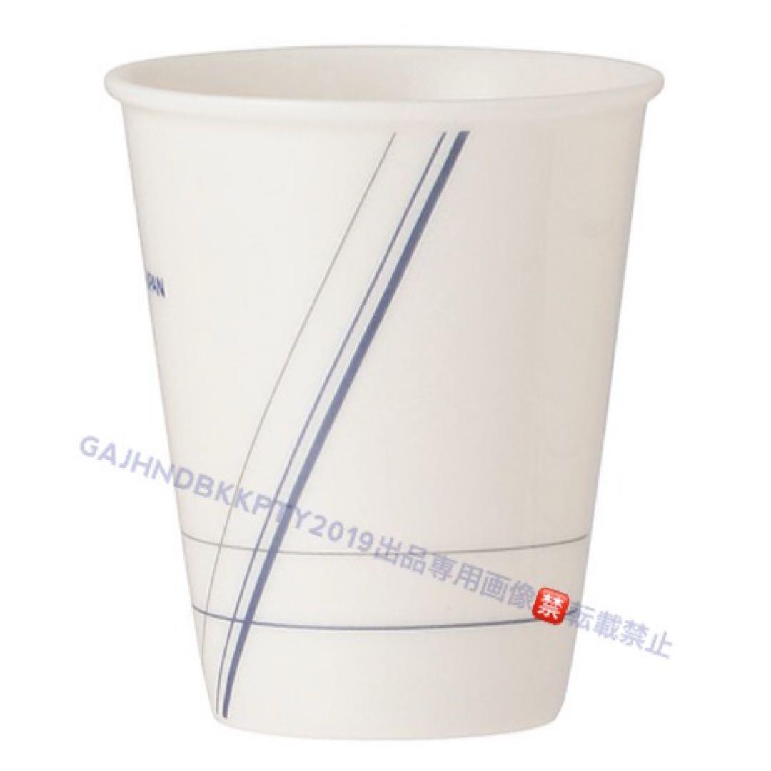 未使用 ANA 機内 紙コップ デザイン 陶器 マグカップ 全日空 機内食