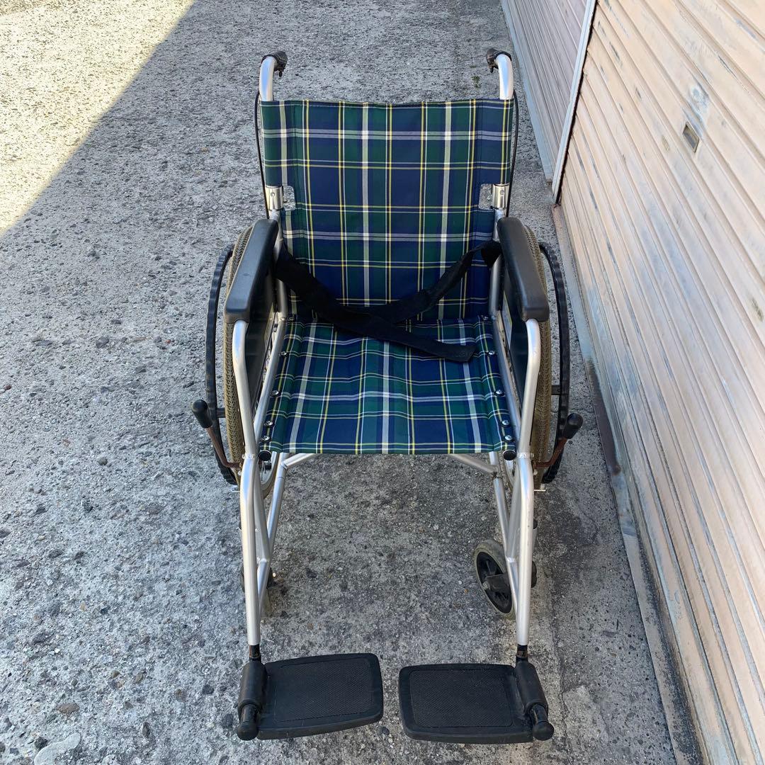 本日価格【KAWAMURA】カワムラサイクル　自走式車椅子　ノーパンクタイヤ