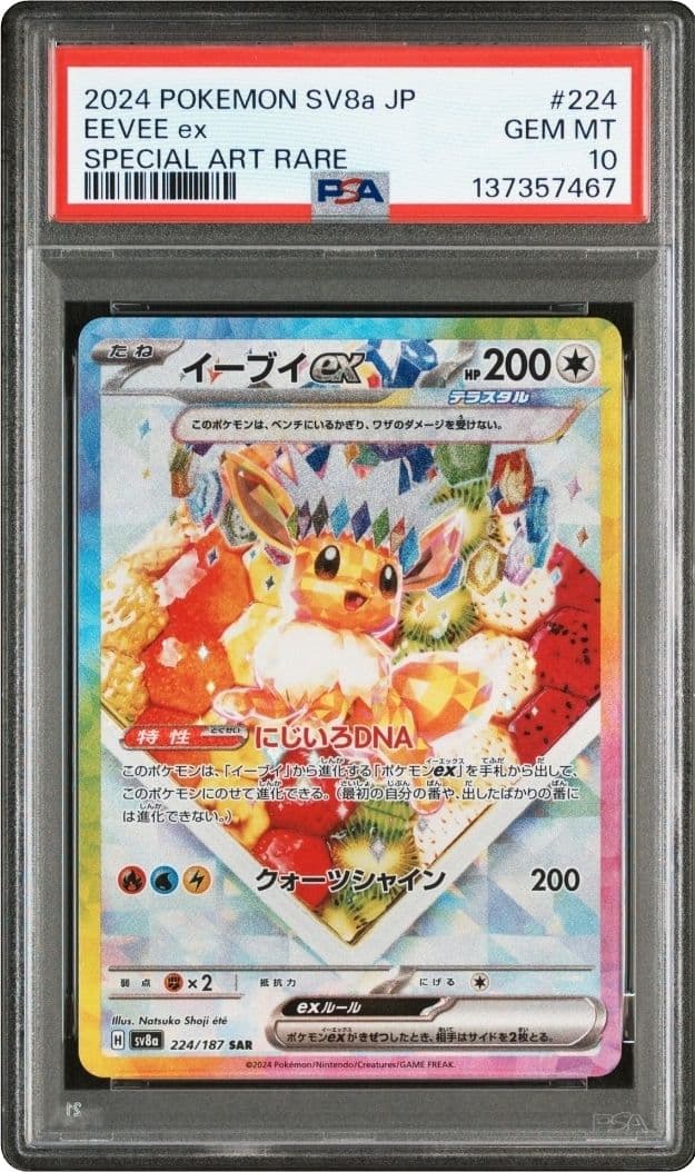 【オールpsa10】テラスタルフェスex ブイズex 9連番