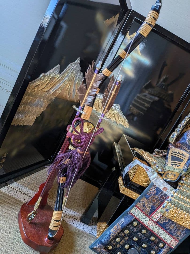 5月人形　鎧武者　お飾り