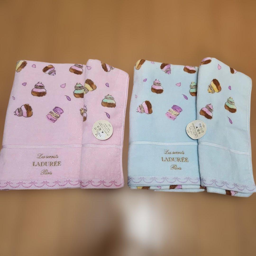 Ladurée マカロンデザイン タオルセット