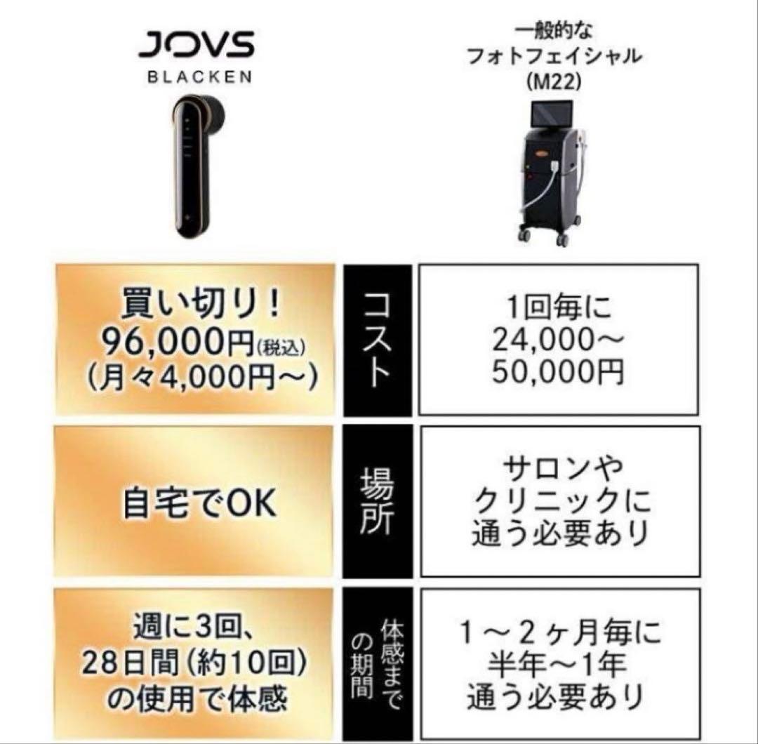 【新品未開封】ジョブズ ブラッケン 光美容器 光美顔器　エステ A988
