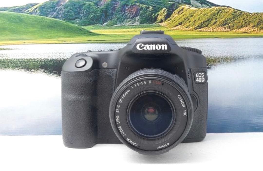デジタル一眼レフ★本格入門機★キャノンEOS40Dセット♪