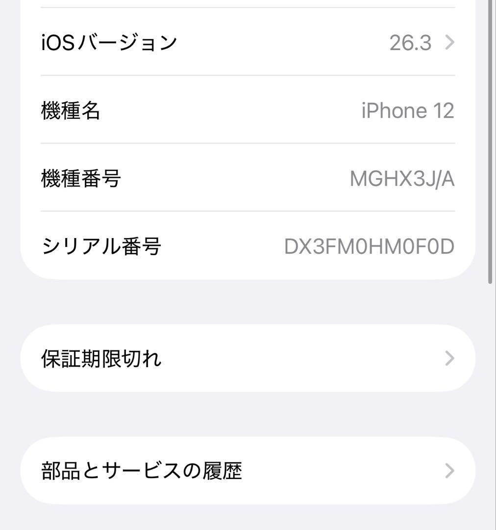 Apple iPhone 12 128GB 本体 ブルー SIMロックなし