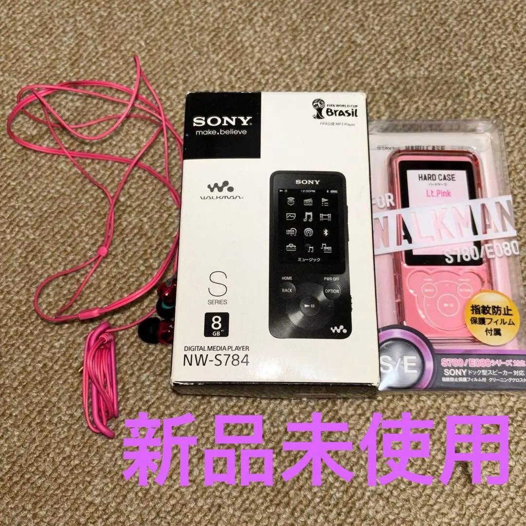 C*y様 SONY ウォークマン NW-S784 8GB ライトピンク イヤホン