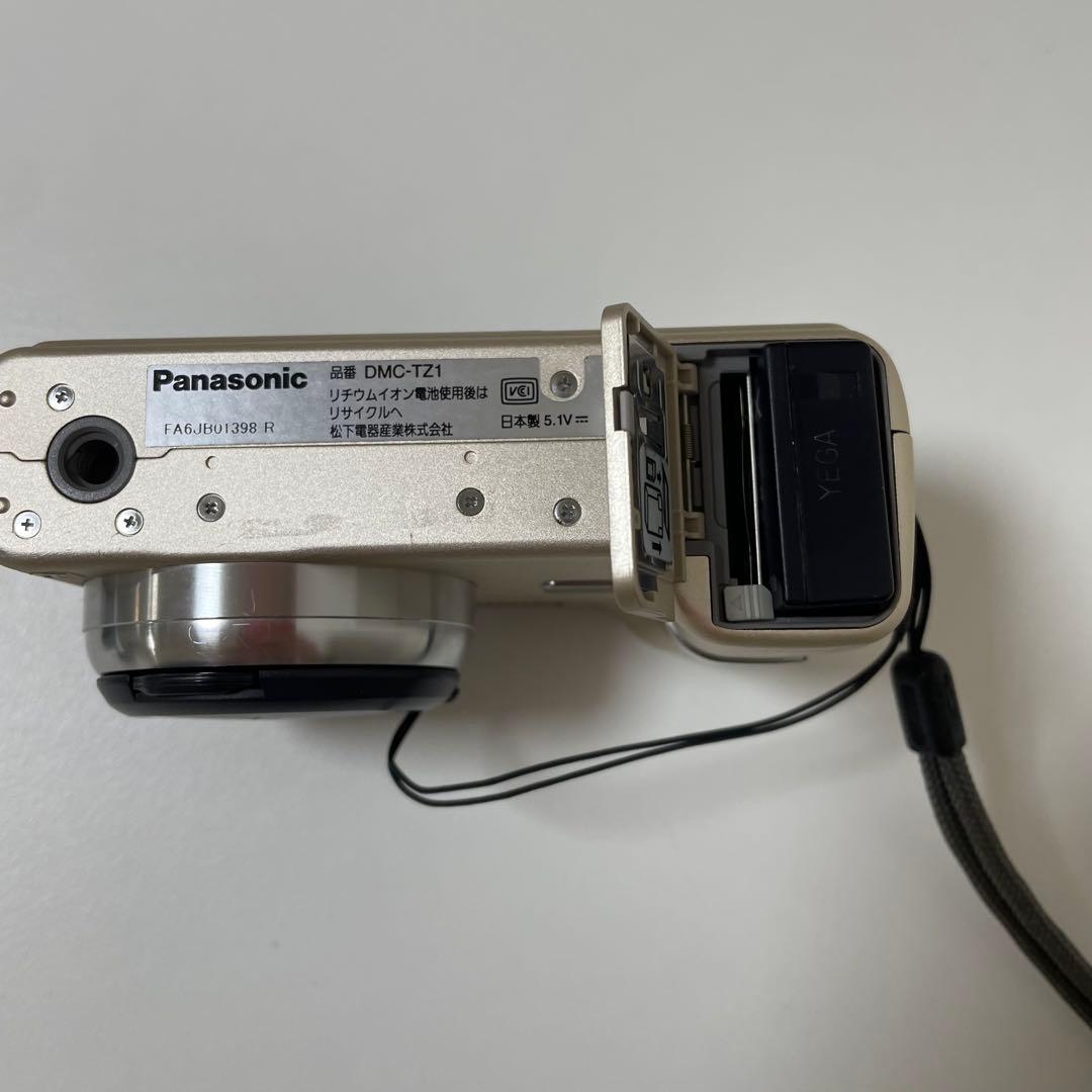 美品 Panasonic LUMIX DMC-TZ1 ゴールド コンデジ