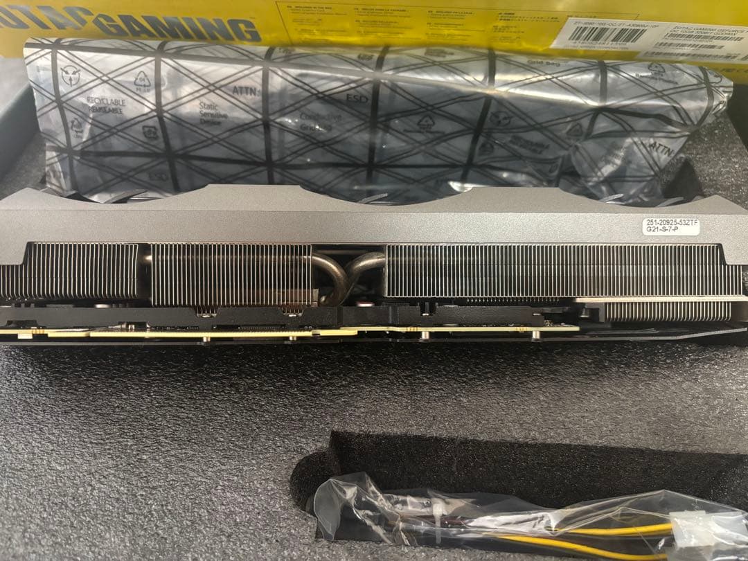ZOTAC GeForce RTX 3080 10GB中古美品
