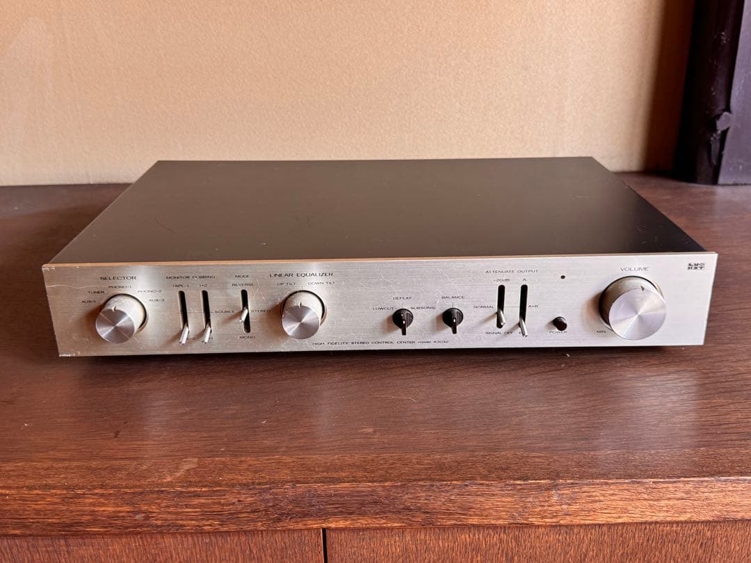 LUXKIT A3032 真空管プリアンプ 完動品