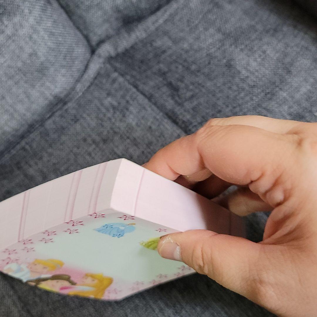 ディズニー　プリンセス　ダイカットメモ　未使用　開封済み品