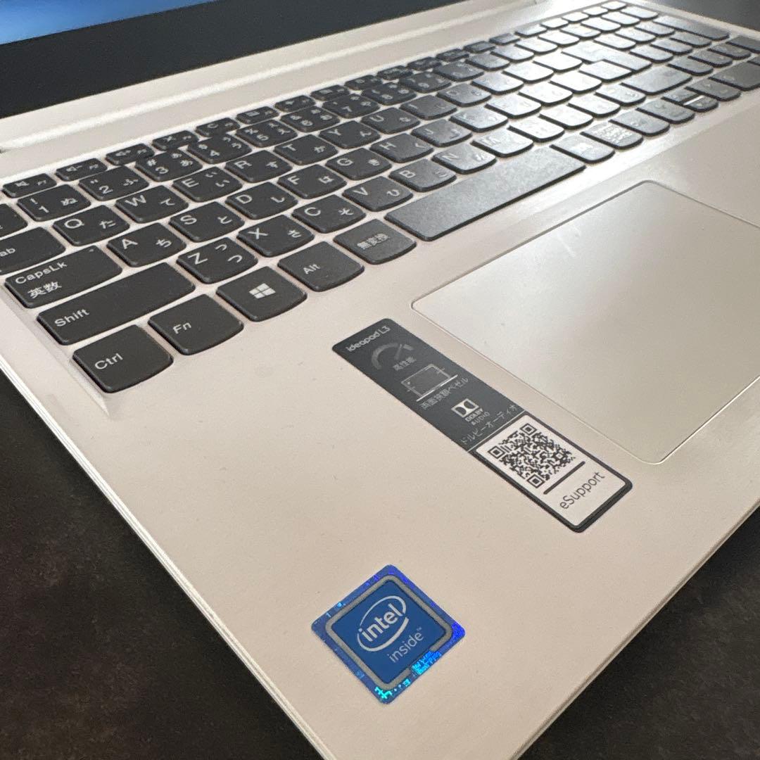 Lenovo IdeaPad L3　DVDドライブ搭載ノートPC
