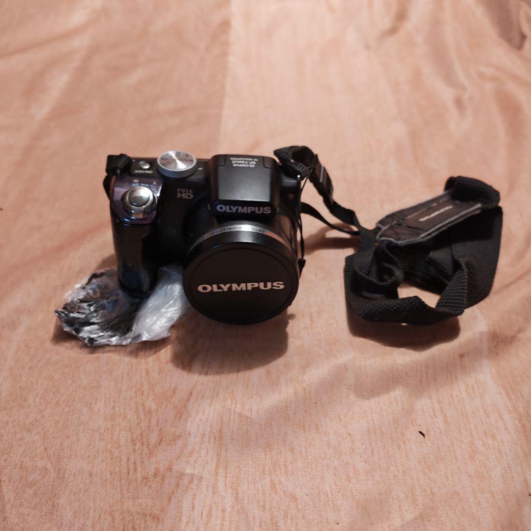 ジャンク品 OLYMPUS デジタルカメラ コンパクト ブラック