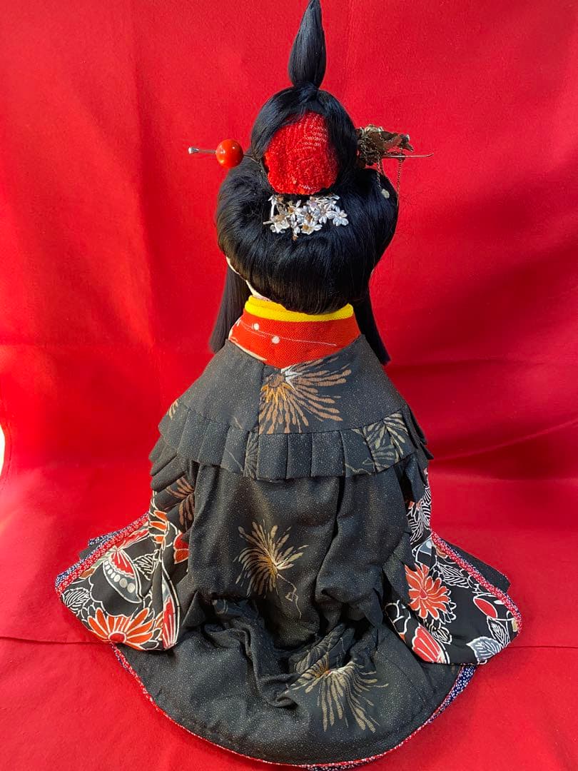 辻村ジュサブロー人形作品集より。ハンドメイド赤い蝋燭と人魚。