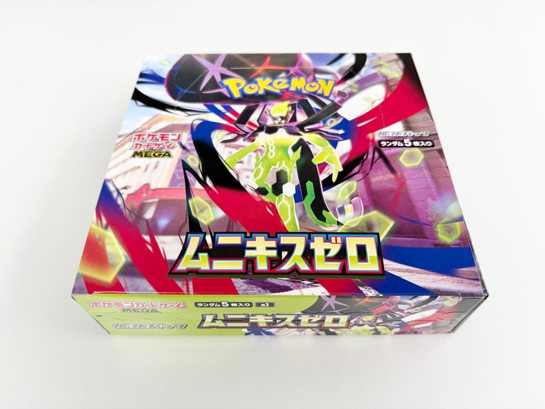 ポケモンカードゲーム 拡張パック ムニキスゼロ BOX シュリンクなし 未開封