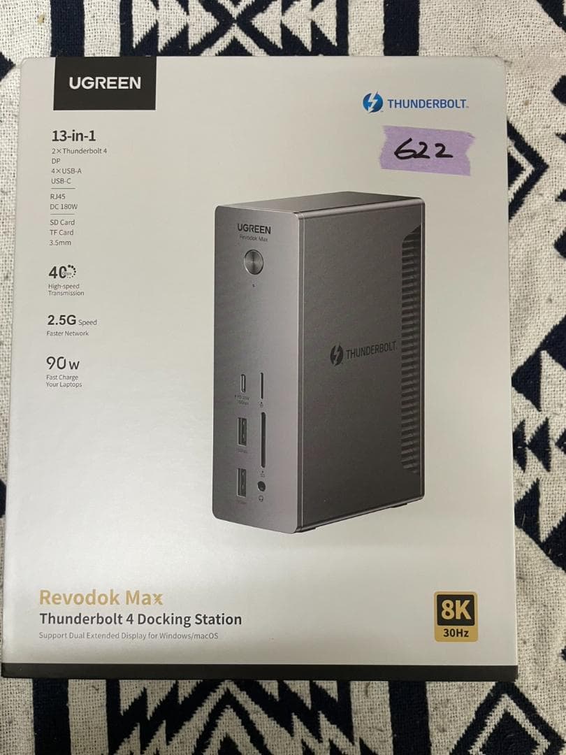 内蔵型SSD UGREEN Revodok Max21313-in-1Thunderbolt