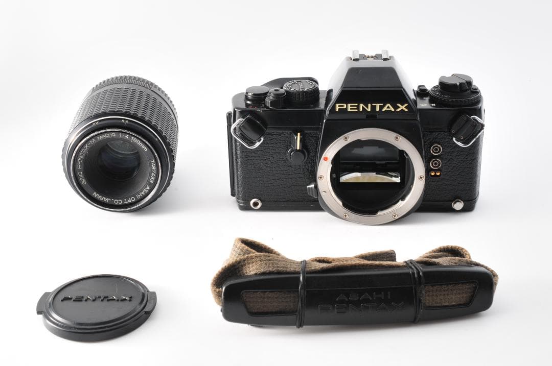 フィルムカメラ PENTAX LX + PENTAX -M MACRO F4 100 #1353