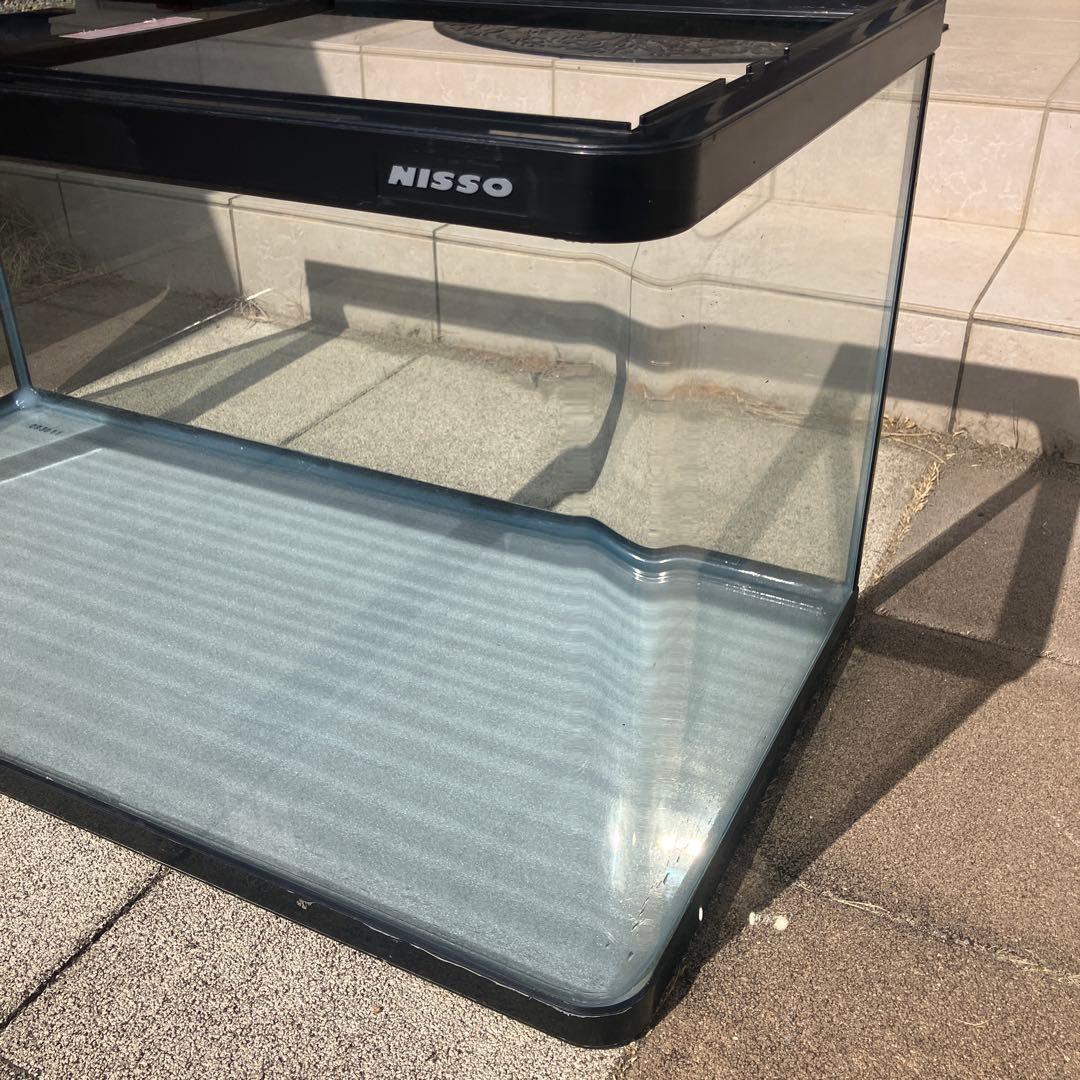 NISSO 大型ガラス水槽 093011 湾曲ガラス 90センチ水槽