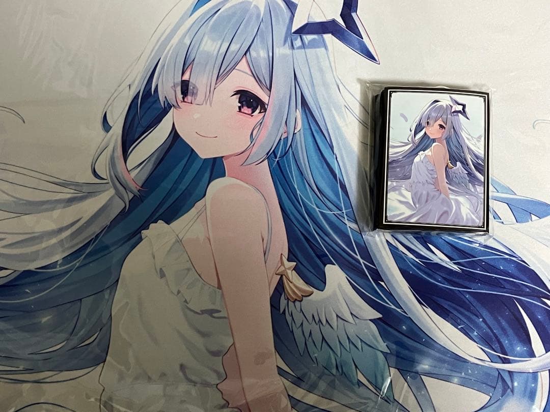 混沌の女神様　ホロライブ　スリーブ　プレイマット　天音かなた k6