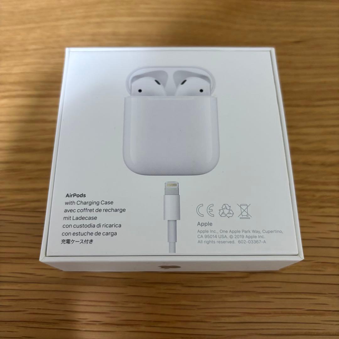 3/26限定セール AirPods 第2世代 箱＆充電コード付き