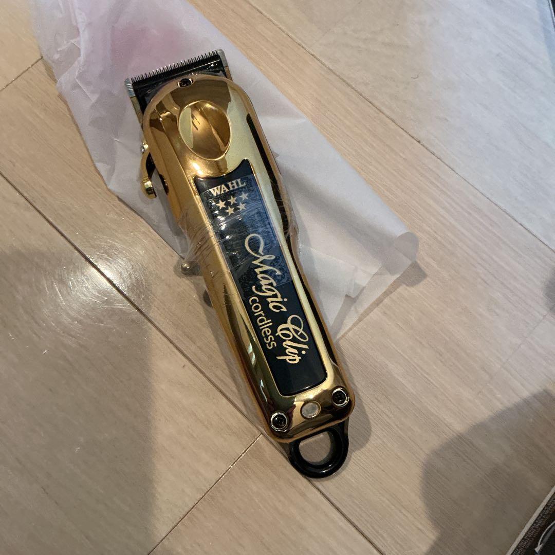 未使用品WAHL cordless Magic Clip バリカン　ゴールド