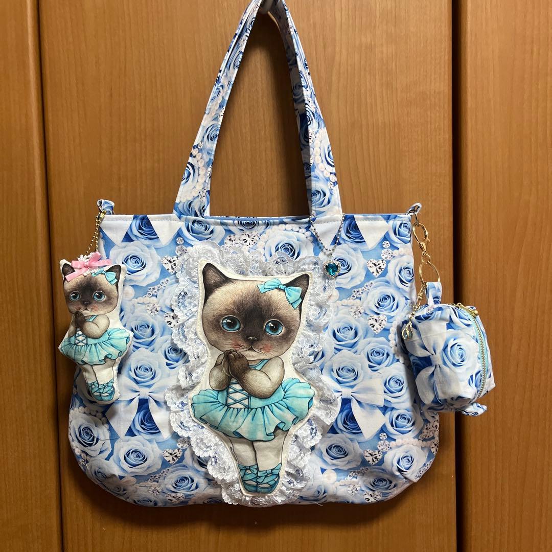 49 みずりんLittleBallerina ふっくらトート＆ポーチ
