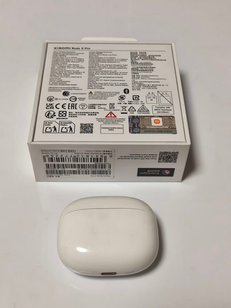 Xiaomi Buds 5 Pro ワイヤレスイヤホン