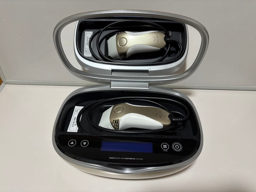 【今月購入・1回のみ使用】脱毛器 ケノン Ver.8.7ゴールド 箱・保証書付