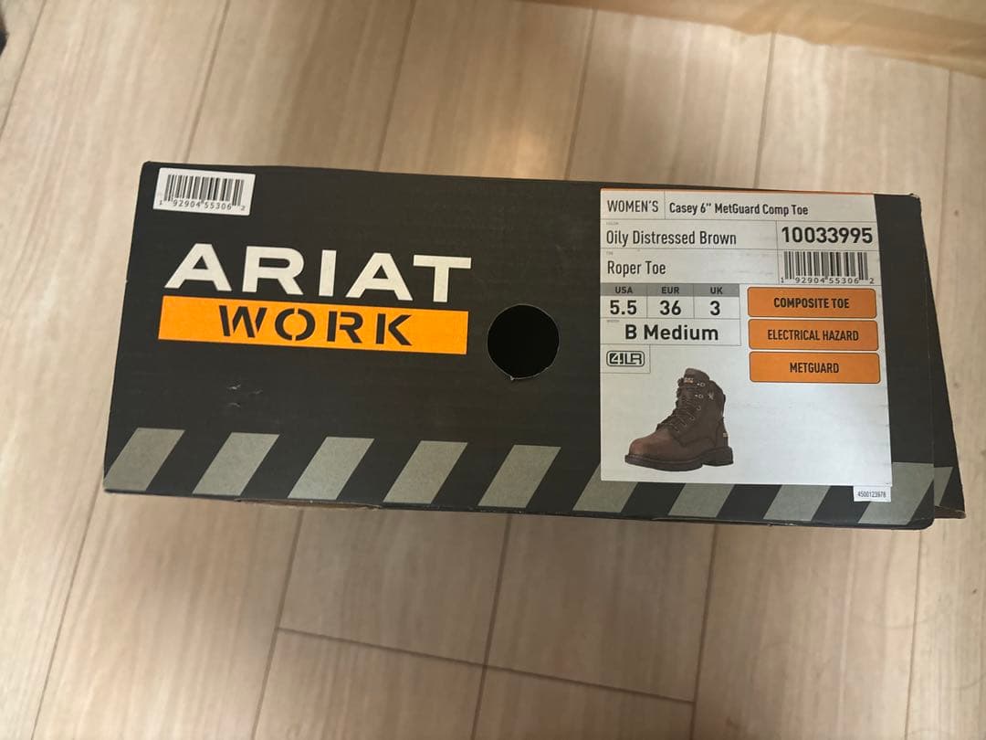 安全靴 ARIATCasey6 Roper Composite Toe Boot