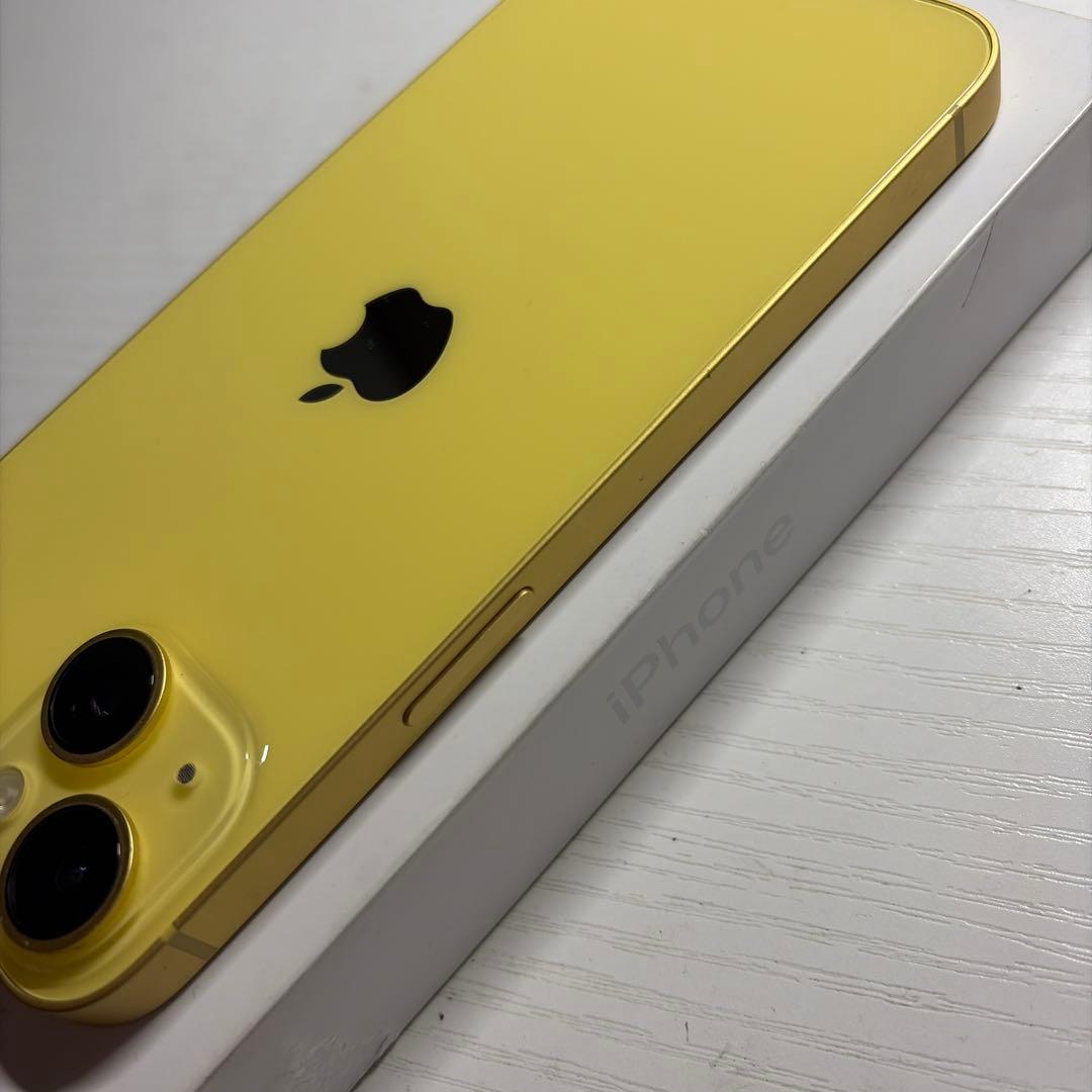 iPhone14 128GB イエロー SIMフリー 極美品