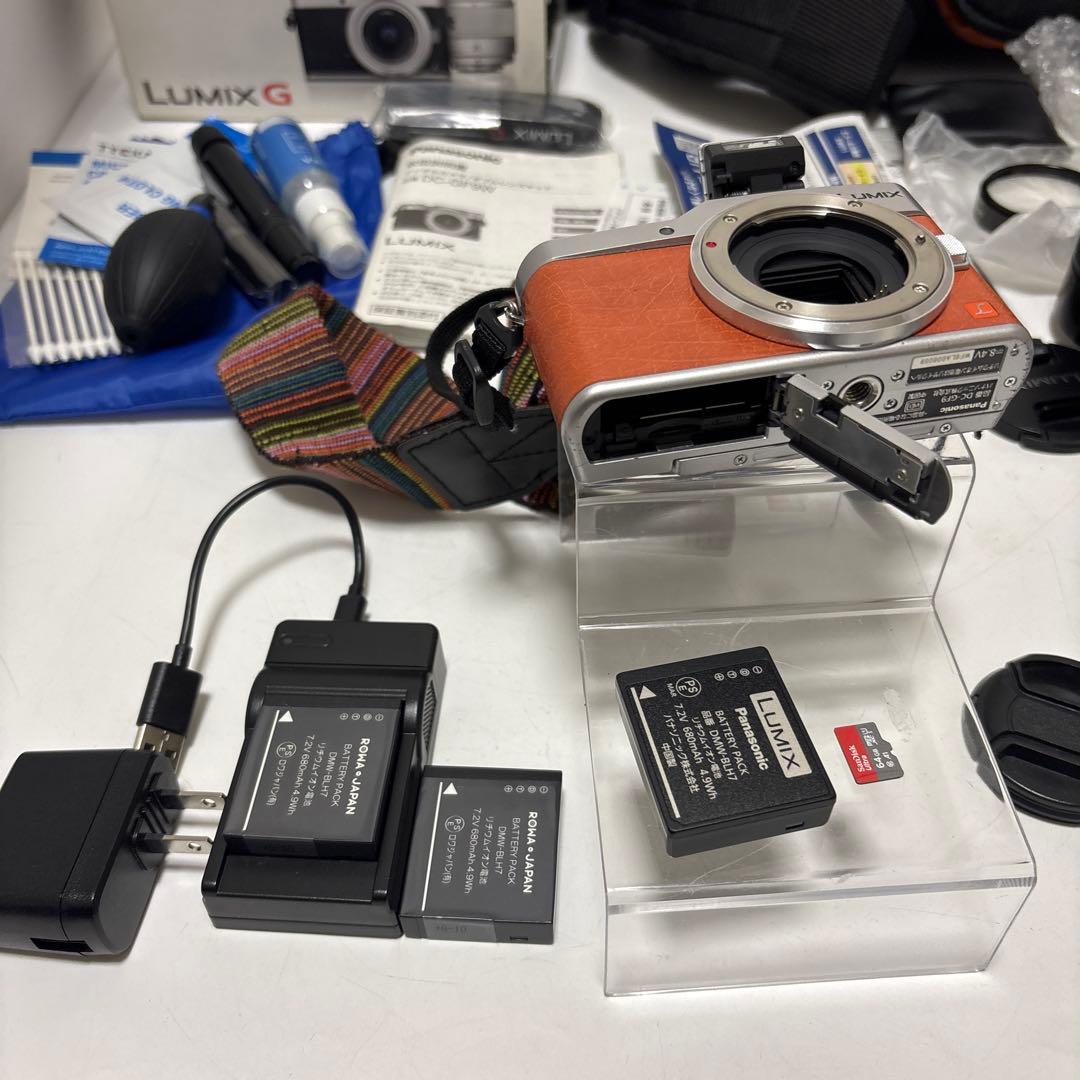 ポ*ン様 LUMIX G ミラーレス一眼カメラ DC-GF9W ダブルレンズキッ
