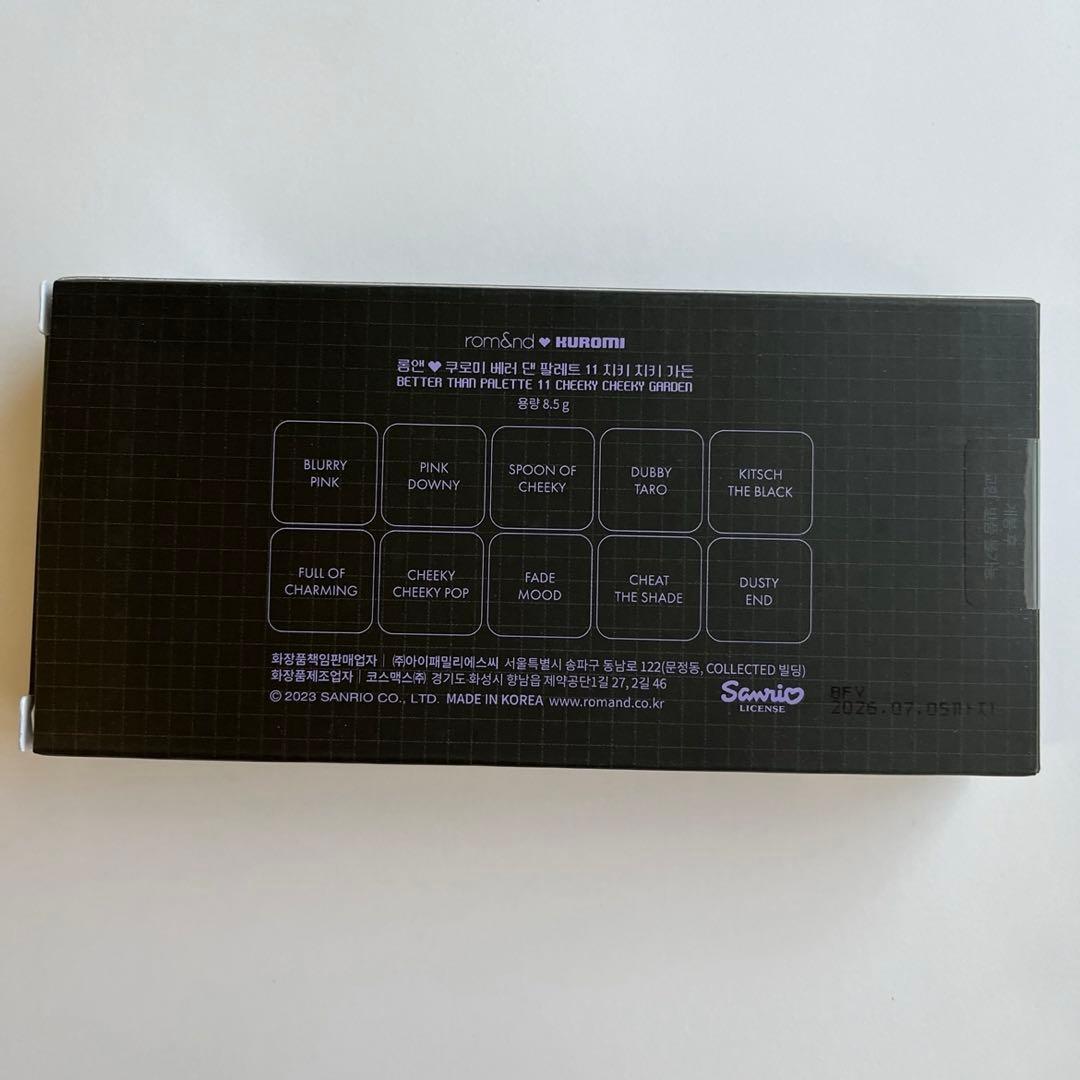 11 チキチキガーデン　クロミ　rom&nd