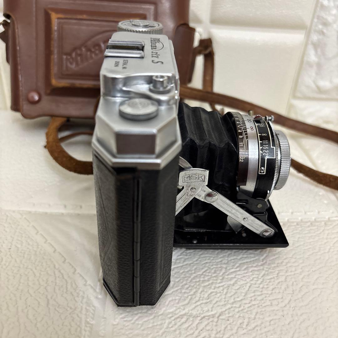 MIHAMA　SIX　S　レンジファインダー　中判フィルムカメラ　ケース付き　稀