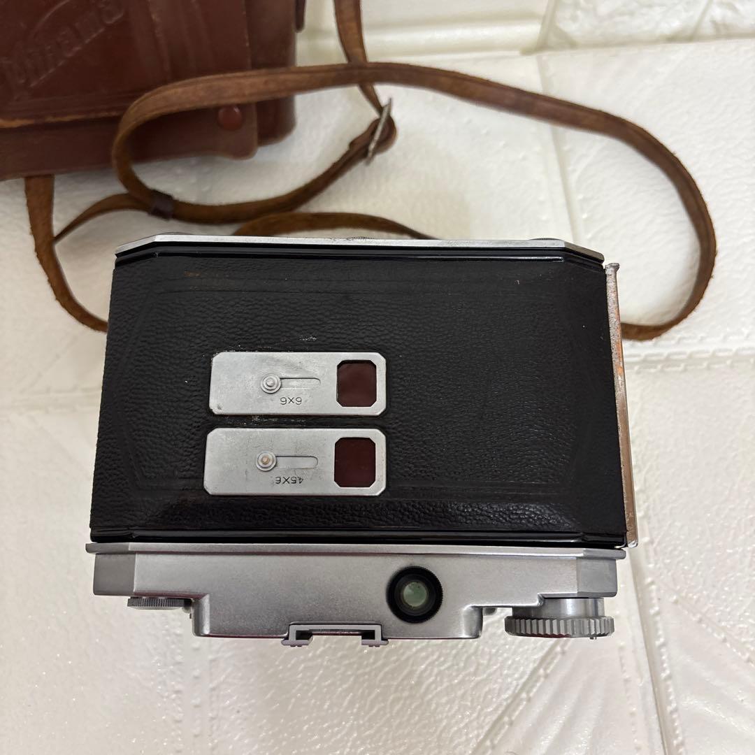 MIHAMA　SIX　S　レンジファインダー　中判フィルムカメラ　ケース付き　稀