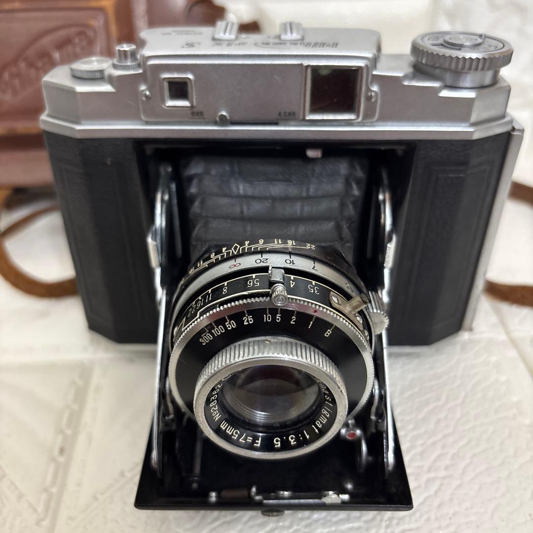 MIHAMA　SIX　S　レンジファインダー　中判フィルムカメラ　ケース付き　稀