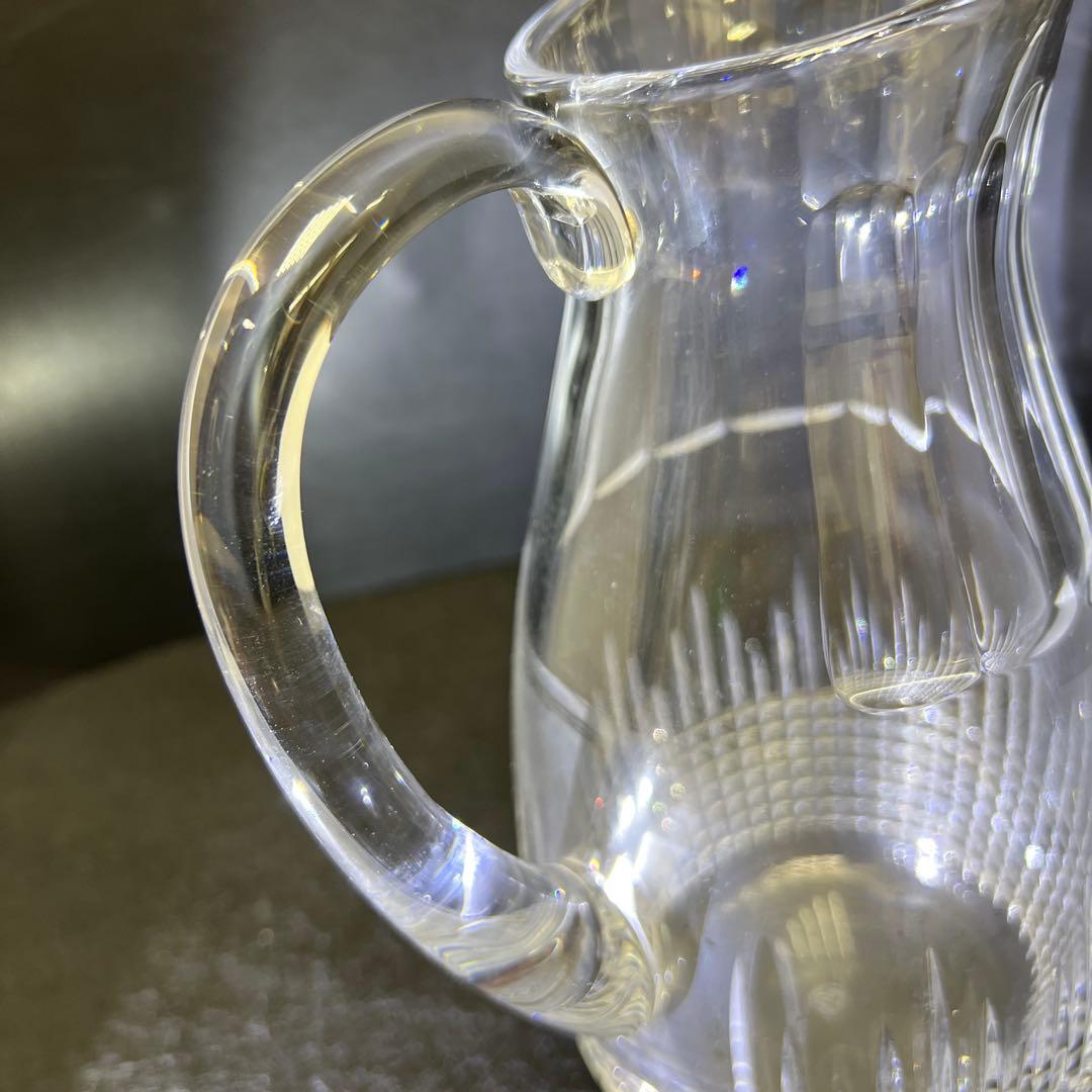 ☆洋3 バカラ　ナンシー　ピッチャー　共箱　高さ約26.3㎝　東Y8-0319⑧