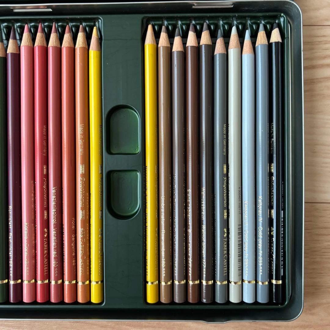 Faber-Castell Polychromos 60色セット 油性色鉛筆