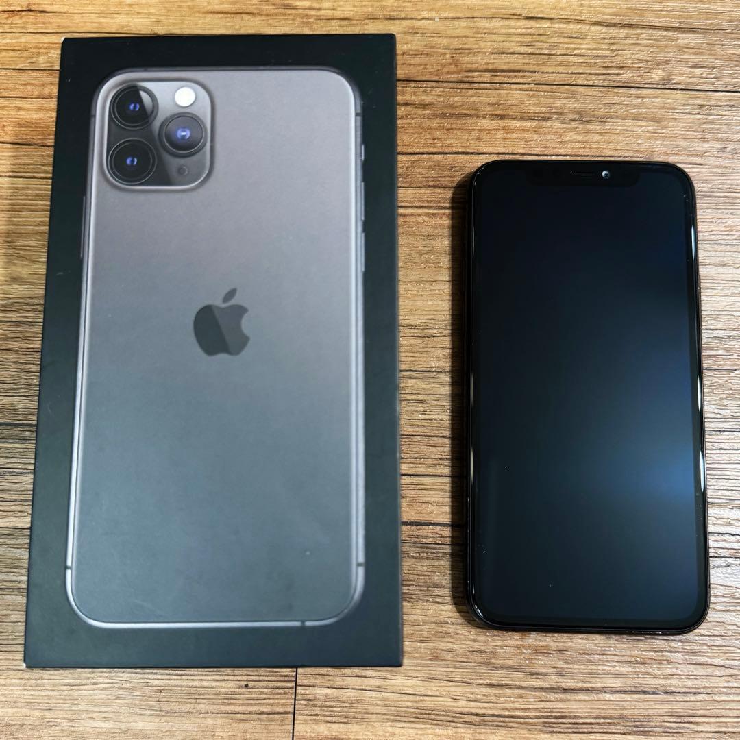 iPhone11pro 香港版 スペースグレー 256GB 電池ディスプレイ交換