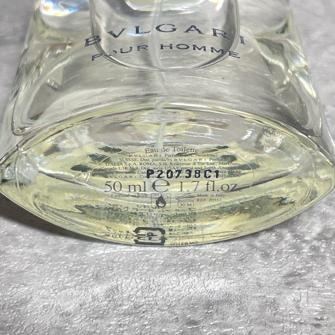 【ほぼ未使用】 BVLGARI ブルガリ プールオム オードトワレ 50ml