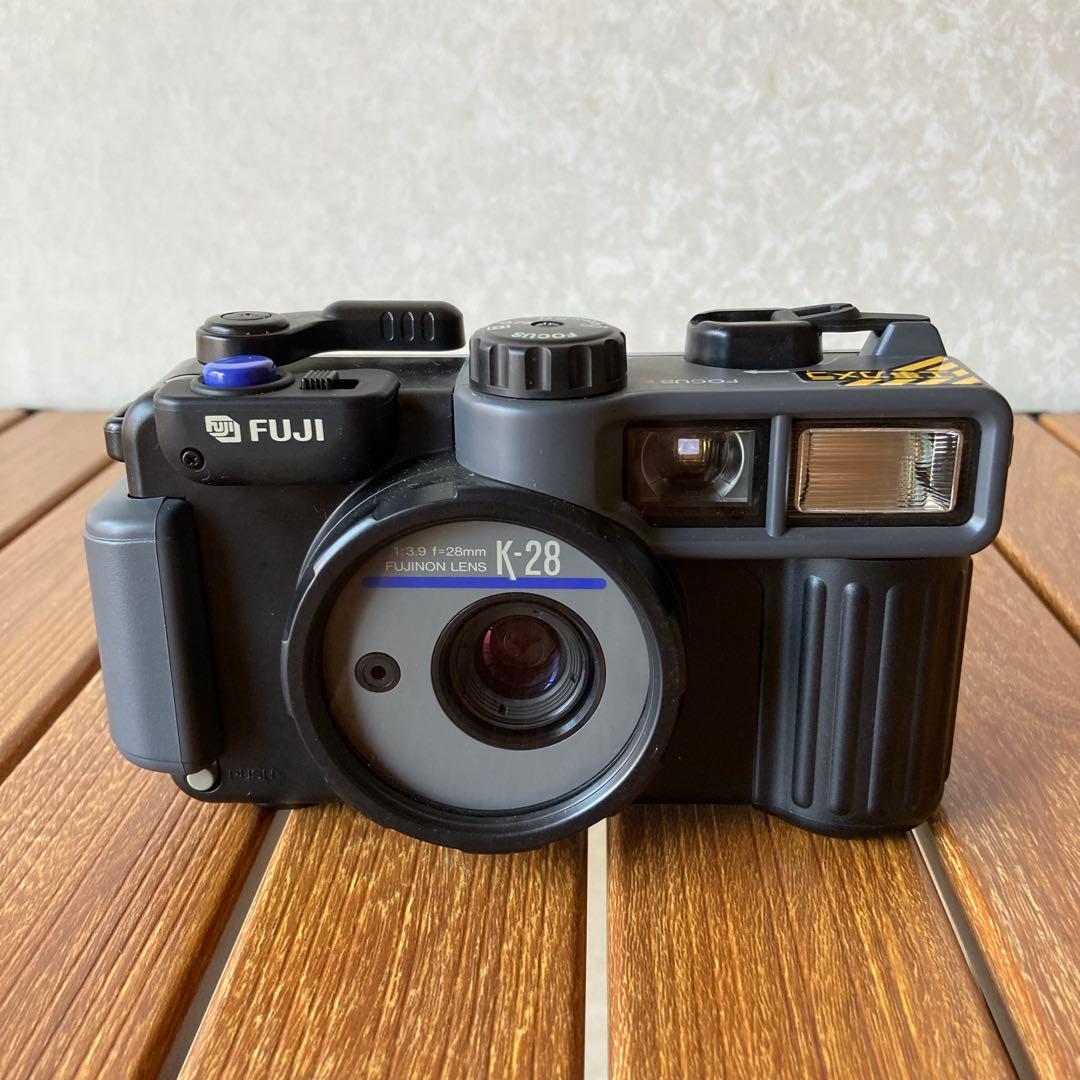 富士フィルム FUJI 工事カメラ K-28 コンパクトカメラ フィルムカメラ