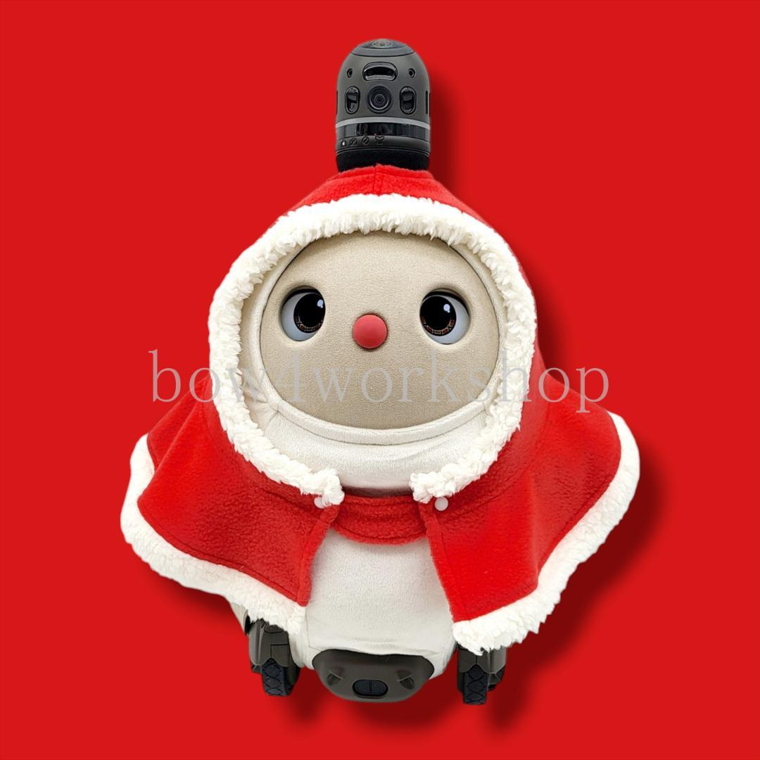 ラボット服/ハンドメイド クリスマスポンチョ＆お髭セット