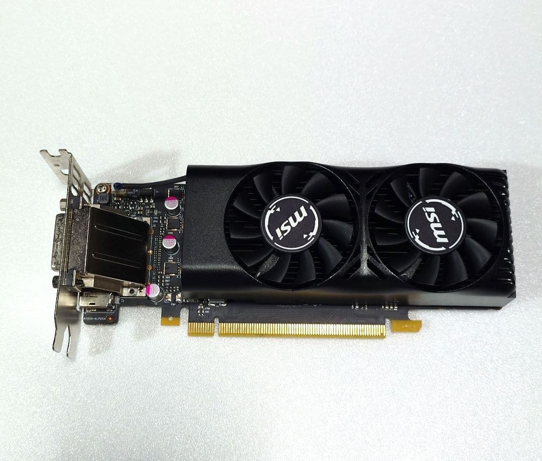 MSI GTX 1050 Ti 4GT LP 【動作確認済】