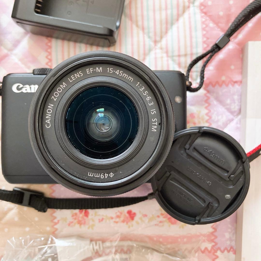 【Canon】キャノン　EOS M10 ブラック EF-M 15-45mm