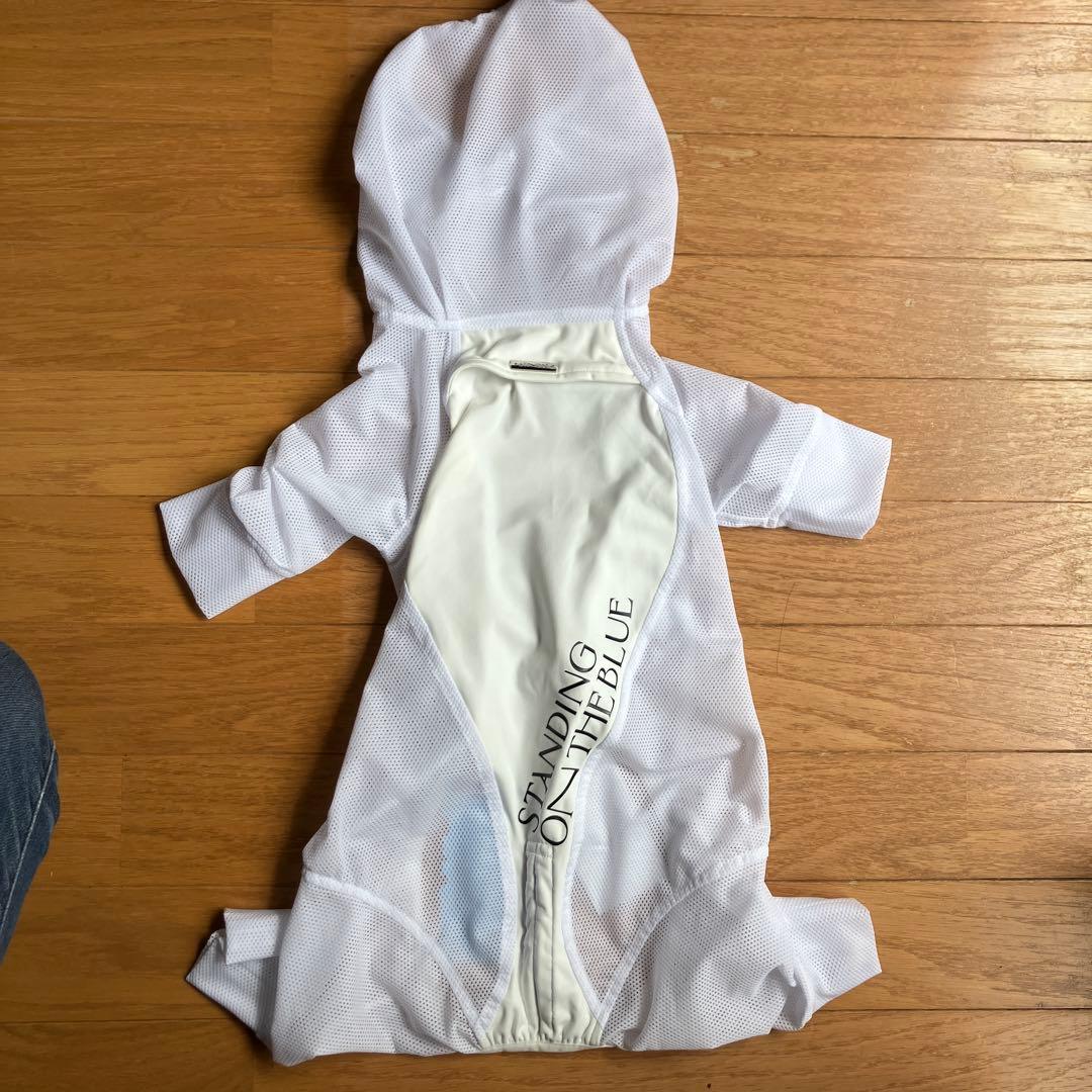 スタンディング オンザ ブルー 冷感虫除けメッシュスーツ サイズ3 White