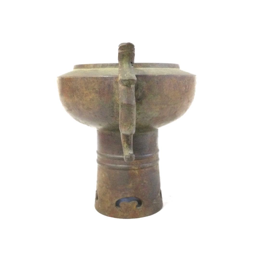 古銅製 香炉 時代物 骨董 香道具 K278
